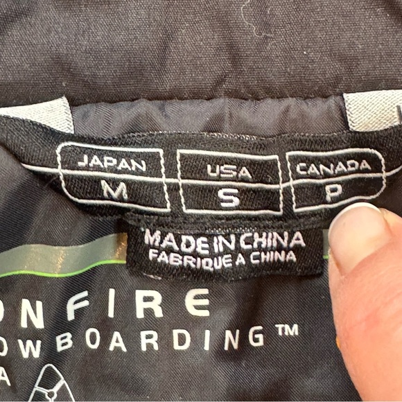 Bonfire Kids Snowboarding Jacket - Picture 6 of 6